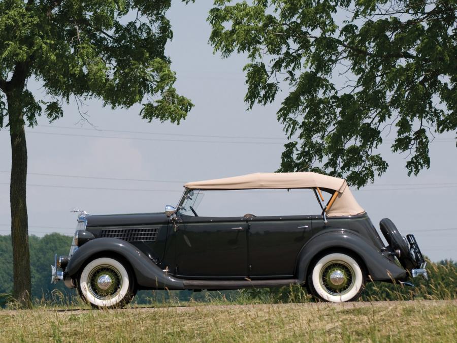  Ford V8 Model 48 DeLuxe Phaeton 1935 года  (фото 52 из 52)